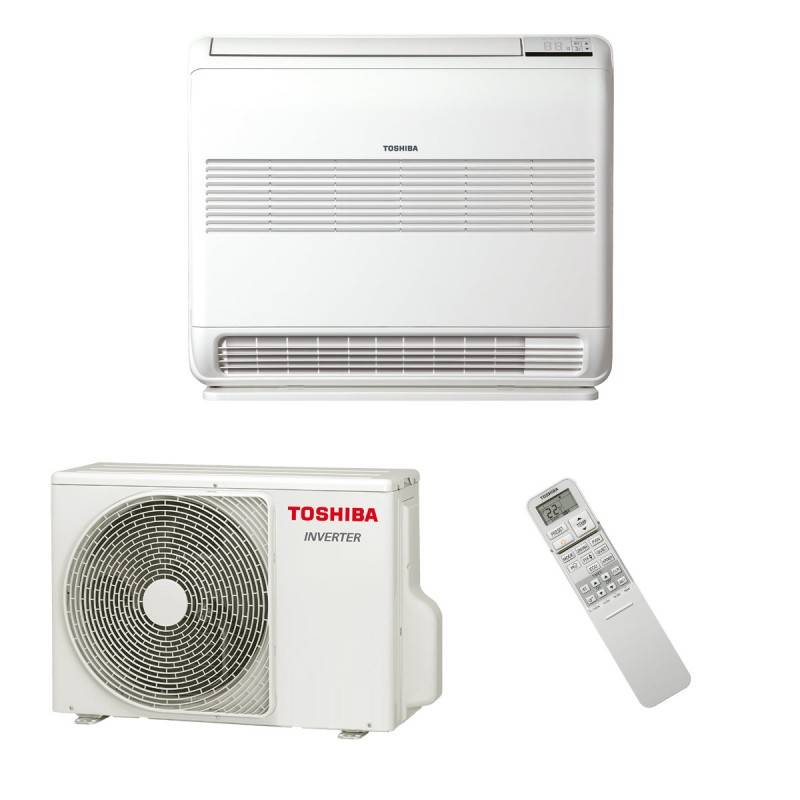 Toshiba Truhengerät/ Konsole Set | Bi-Flow | RAS-B10J2FVG-E+RAS-10J2AVSG-E1 | 2,5 kW | inkl. Inbetriebnahme