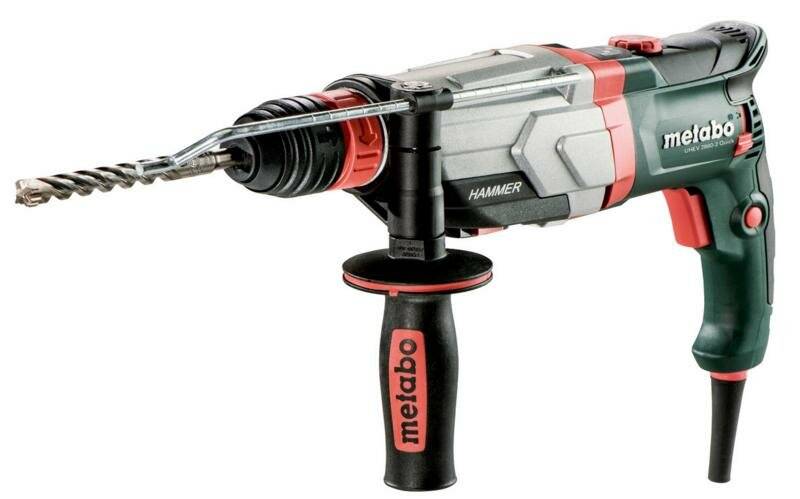 Metabo Multihammer UHEV 2860-2 Quick (600713500) metaBOX 145 L mit Metabo-Quick-Wechselfutter, Max. Einzelschlagenergie (EPTA): 3.4 J, Max