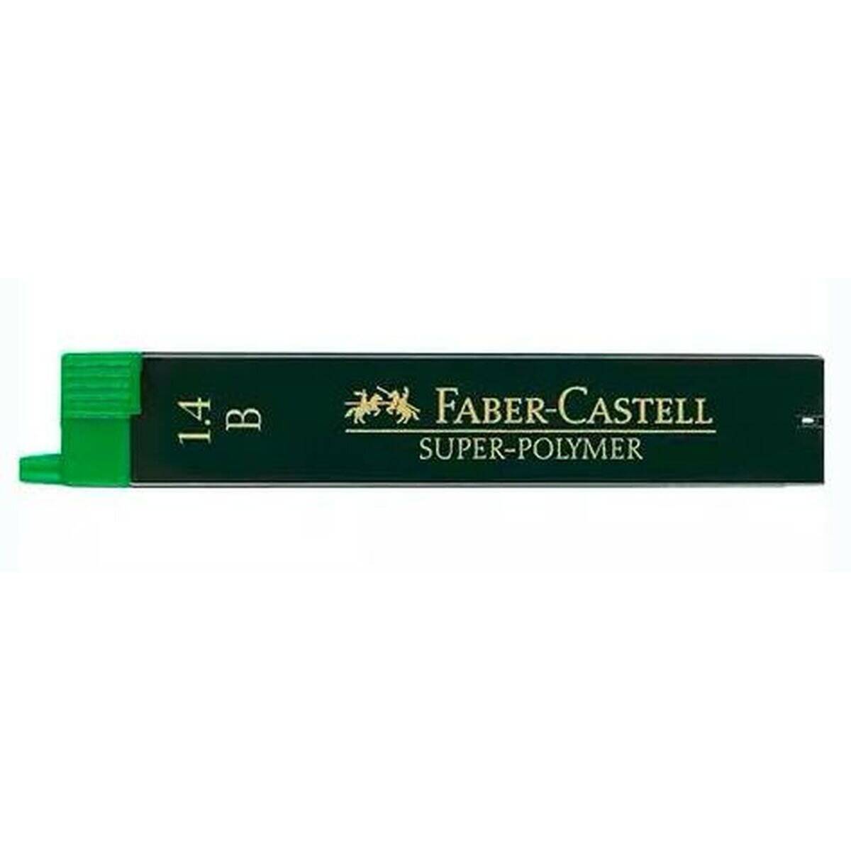 6 FABER-CASTELL SUPER-POLYMER Bleistiftminen B 1,4 mm