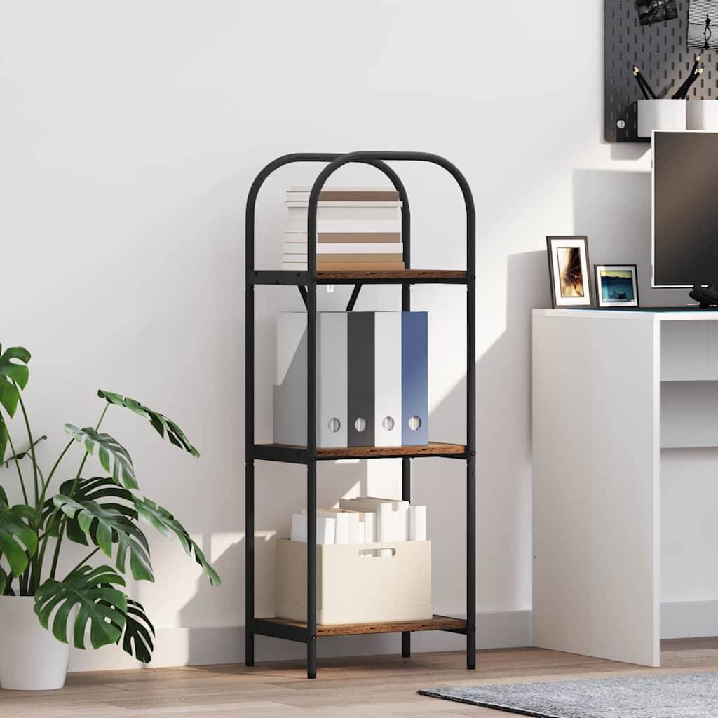 vidaXL Bücherregal Altholz 40 x 30 x 109 cm Holzwerkstoff