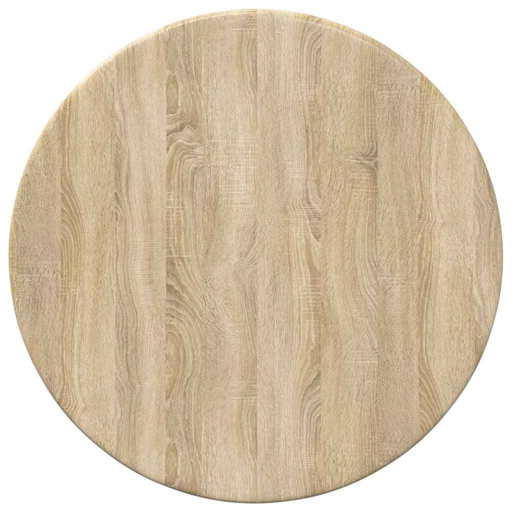 vidaXL Tischplatte Sonoma-Eiche Ø 30 x 1,5 cm Holzwerkstoff