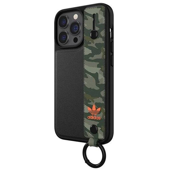 Adidas OR Hand Strap Case iPhone 13 Pro /13 6,1" schwarz-grün/schwarz-grün 47111
