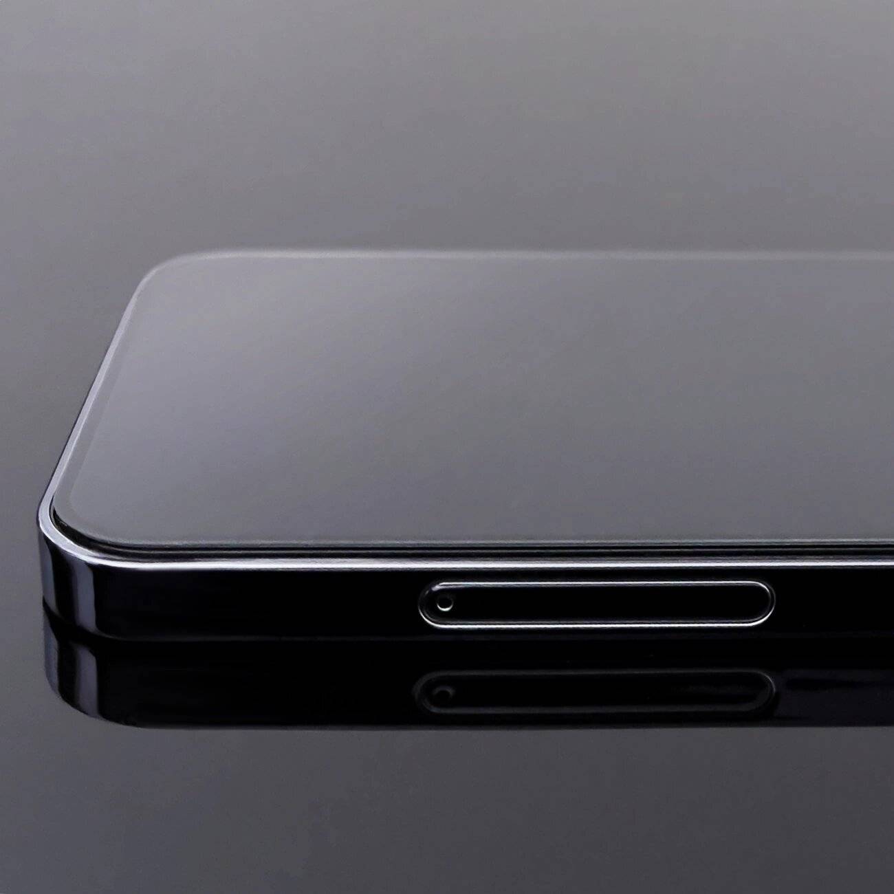 2 Stück Vollbild-Hartglas Rahmen, hüllenfreundlich, Wozinsky Full Glue iPhone 15 Plus – Schwarz