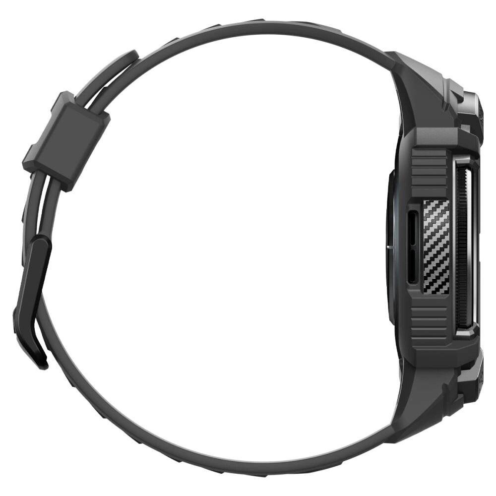Spigen Rugged Armor Pro Hülle Armband Samsung Galaxy Watch 6 Classic 47 mm – Schwarz