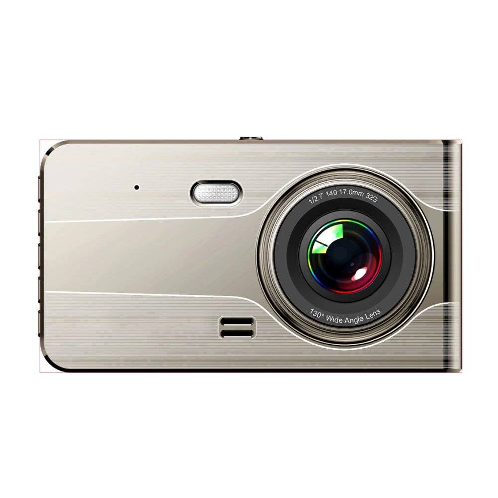 DVR979G Full HD G-Sensor LCD-Autovideorecorder Rückfahrkamera – Beige