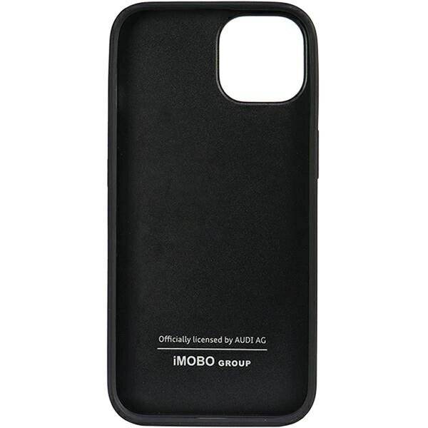 Audi Echtleder iPhone 11 / Xr 6,1″ schwarz/schwarz Hardcase AU-TPUPCIP11R-Q8/D1-BK