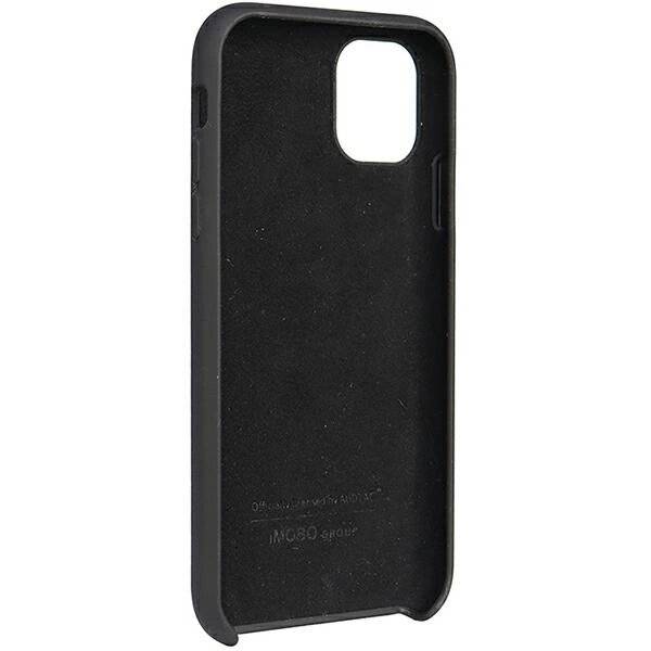 Audi Silikonhülle iPhone 12/12 Pro 6,1″ schwarz/schwarz Hardcase AU-LSRIP12P-Q3/D1-BK