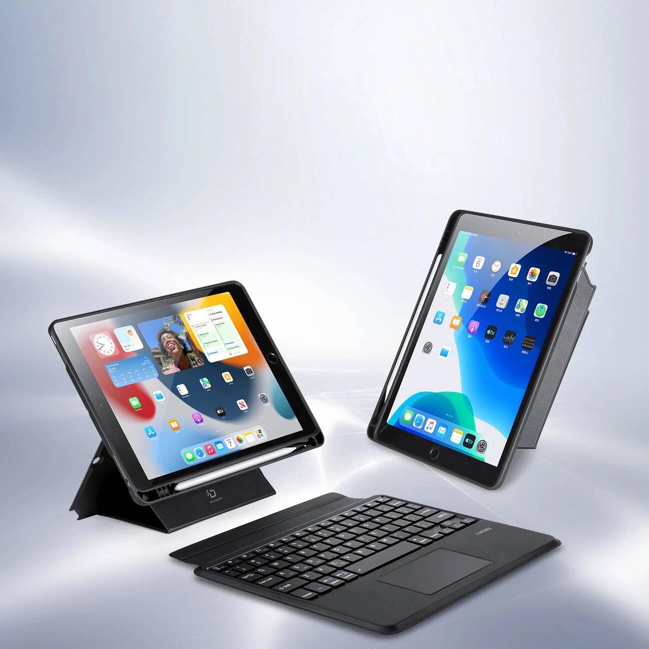 Dux Ducis DK Series Bluetooth-Tastaturhülle Apple iPad 7/8/9 10,2''/iPad Air 3/iPad Pro 10,5''