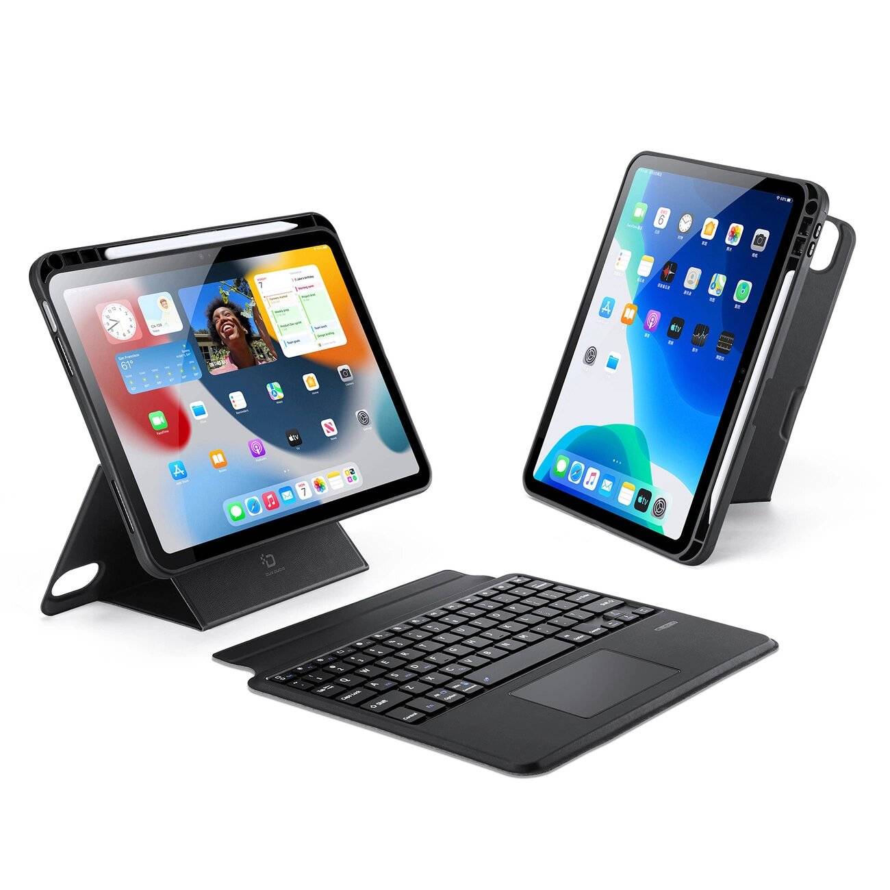 Dux Ducis DK Series Bluetooth-Tastaturhülle Apple iPad 10 2022 – Schwarz