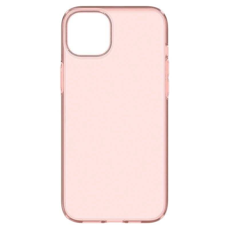 Spigen Crystal Flex Hülle iPhone 15 Plus – rosa transparent