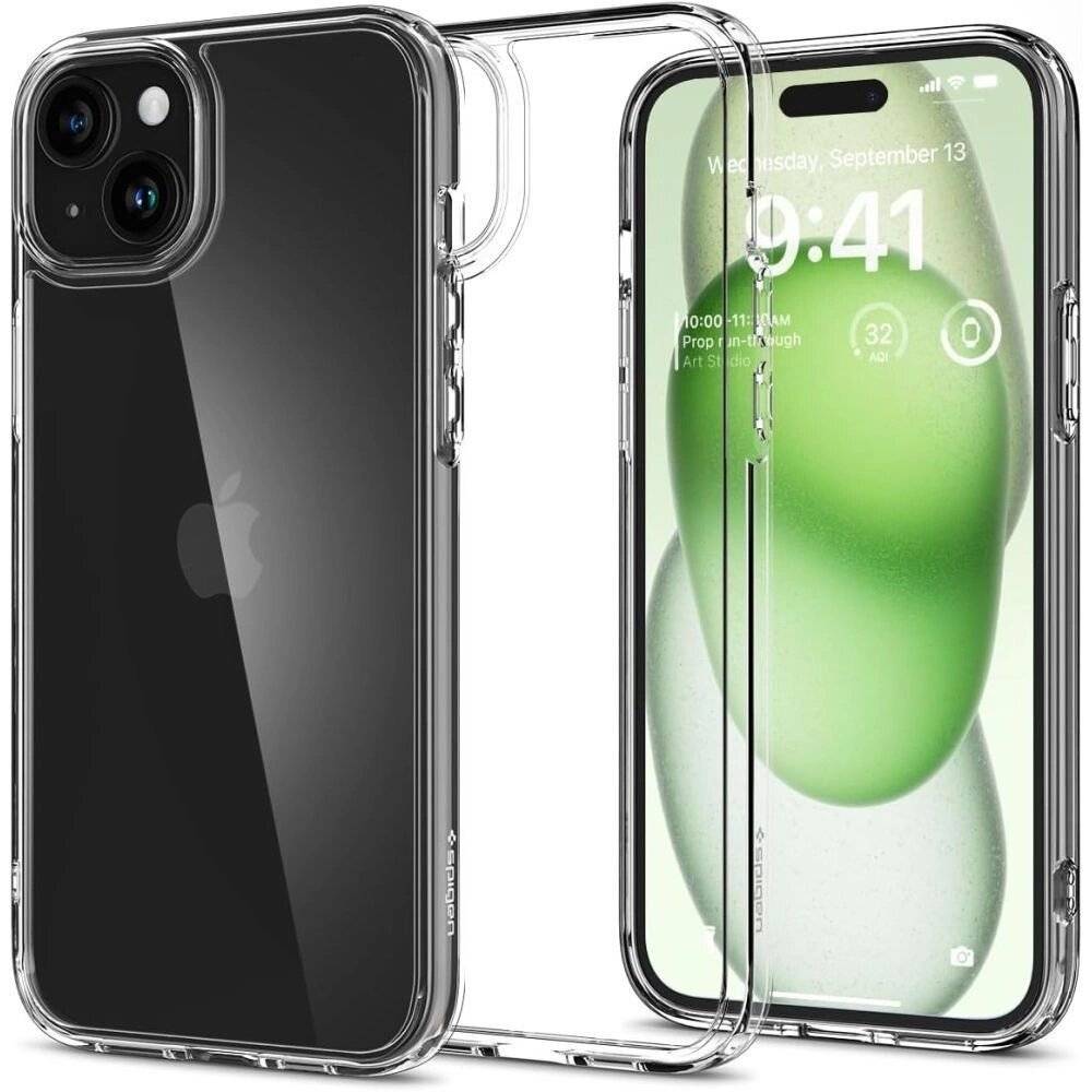 Spigen Ultra Hybrid-Hülle iPhone 15 Plus – transparent