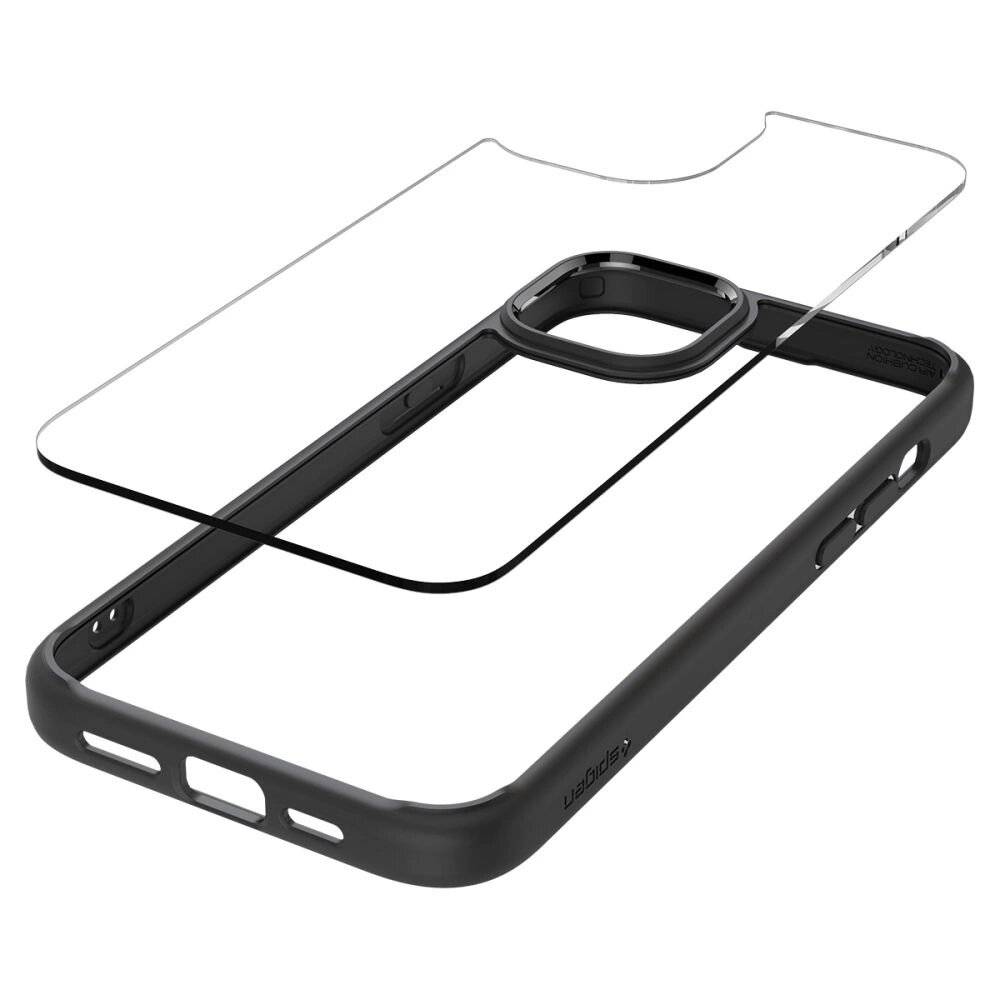 Spigen Ultra Hybrid-Hülle iPhone 15 Plus – Mattschwarz