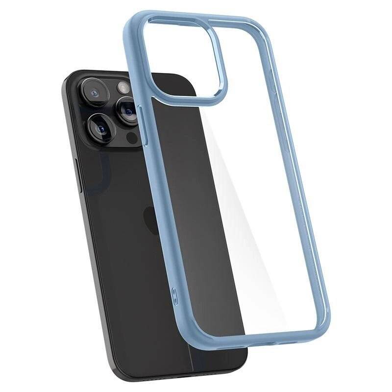 Spigen Crystal Hybrid-Hülle iPhone 15 Pro Max – transparent blau
