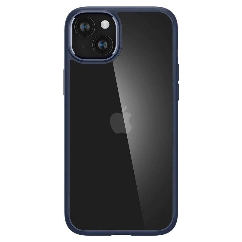 Spigen Crystal Hybrid-Hülle iPhone 15 Plus – transparent blau