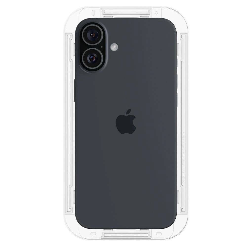 Spigen Glas.tR EzFit Privacy gehärtetes Glas iPhone 15/16 Adapter 2 Stück