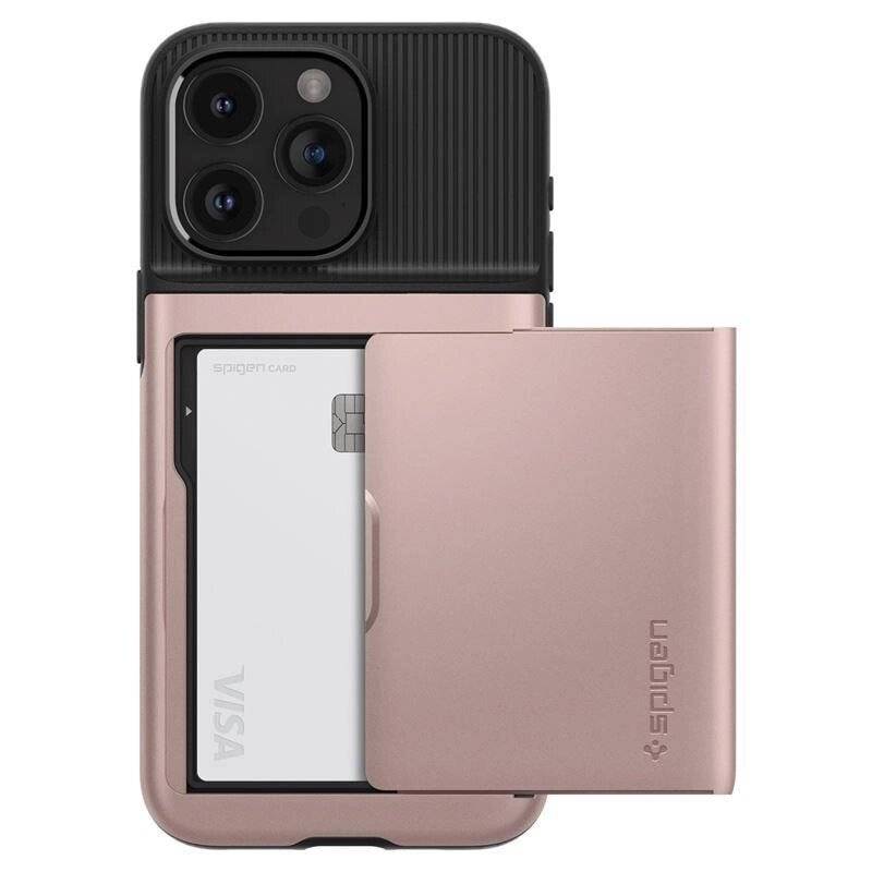 Spigen Slim Armor CS Hülle iPhone 15 Pro Max – Rosa