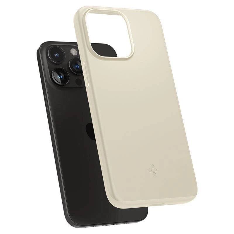 Spigen Thin Fit Hülle iPhone 15 Pro Max – Beige