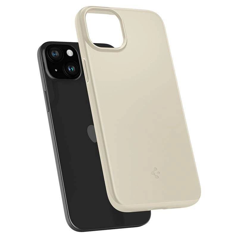 Spigen Thin Fit Hülle iPhone 15 Plus – Beige