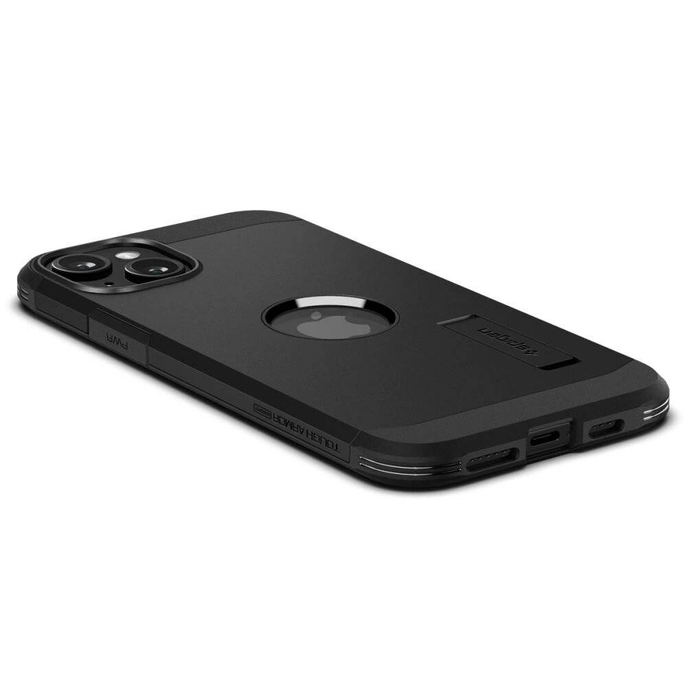 Spigen Tough Armor MagSafe Hülle iPhone 15 – Schwarz