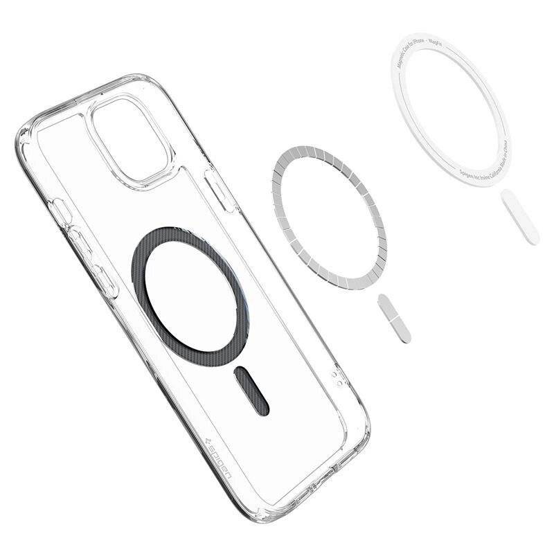 Spigen Ultra Hybrid Mag-Hülle MagSafe iPhone 15 – Grau