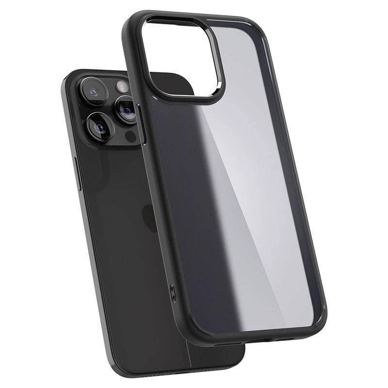 Spigen Ultra Hybrid-Hülle iPhone 15 Pro Max – transparent schwarz