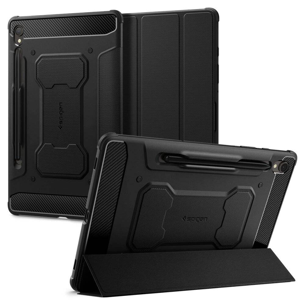 Spigen Rugged Armor Pro Hülle Samsung Galaxy Tab S9 11'' X710 / X716B – Schwarz