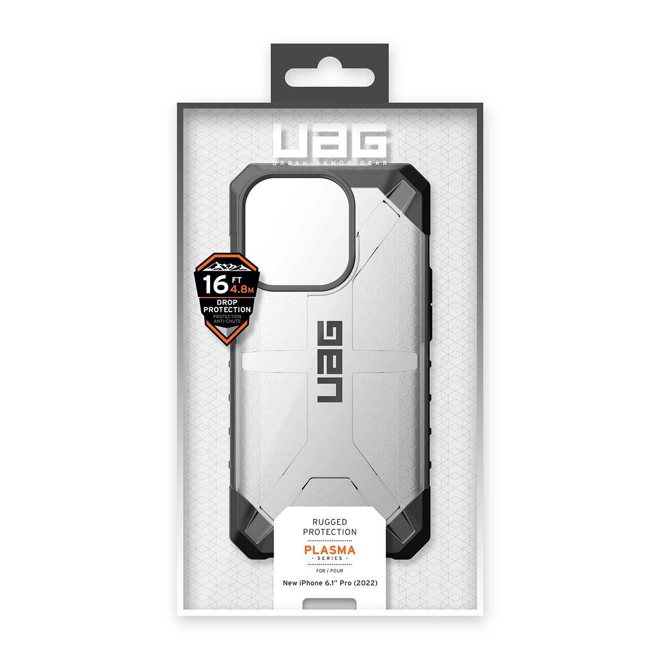 UAG Plasma Hülle iPhone 14 Pro – transparent