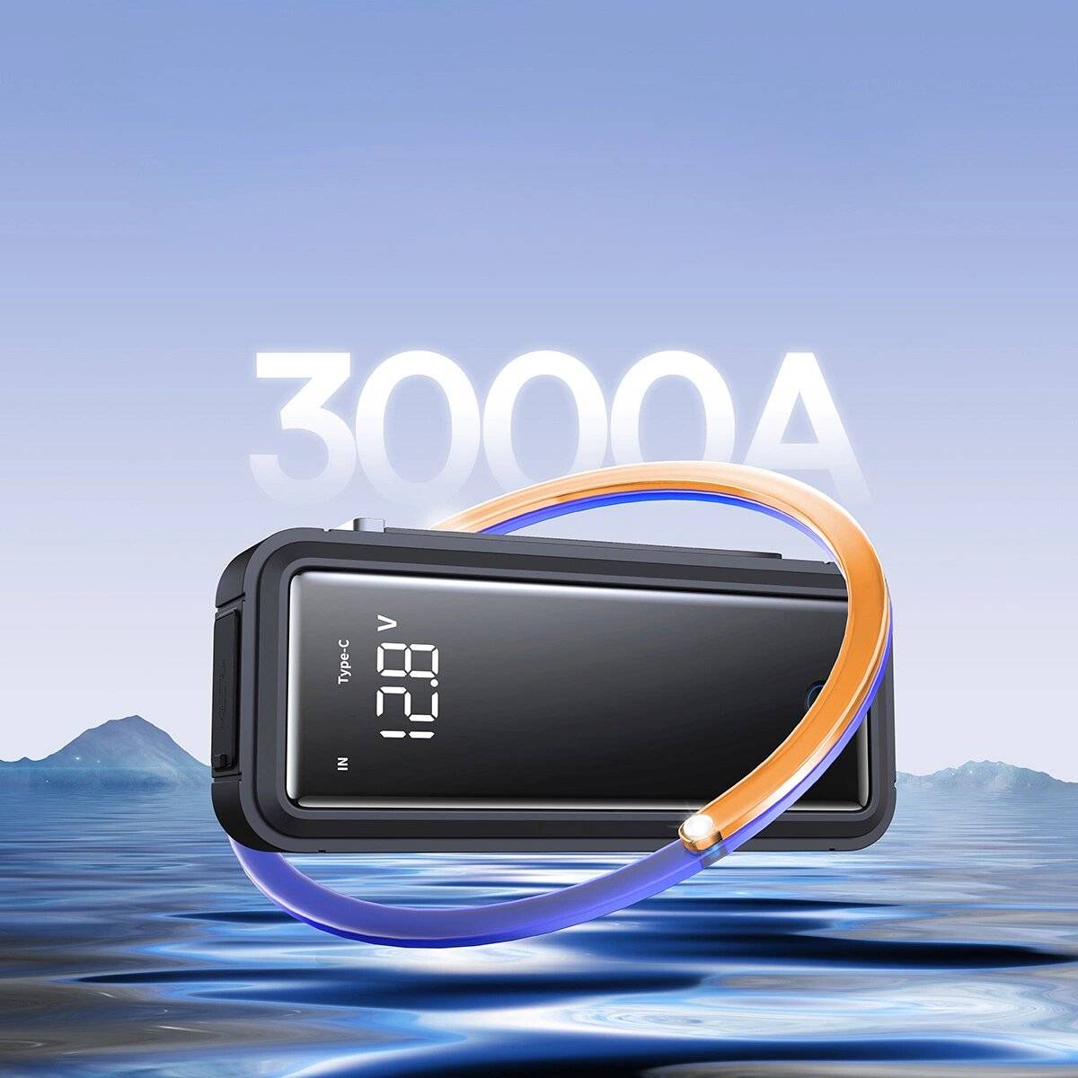 Starthilfe Superkondensator Baseus Super Energy Mega Series BS-CH007 3000A 12V USB-C / EC8 DC