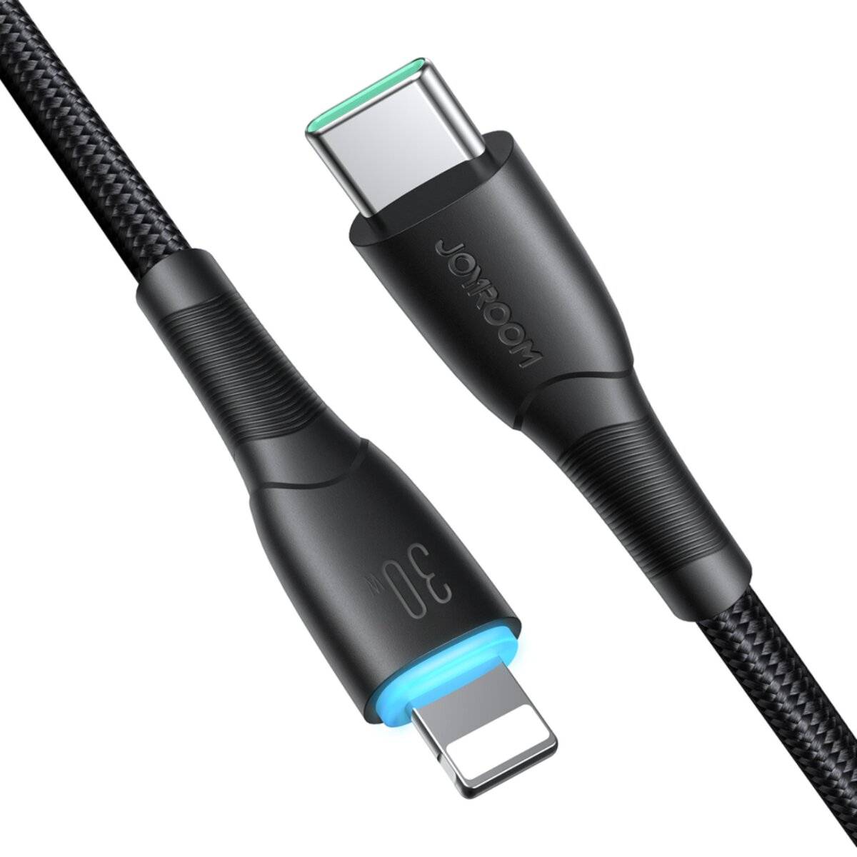 Joyroom Starry Series SA32-CL3 30 W USB-C/ Lightning -Kabel 1 m – schwarz