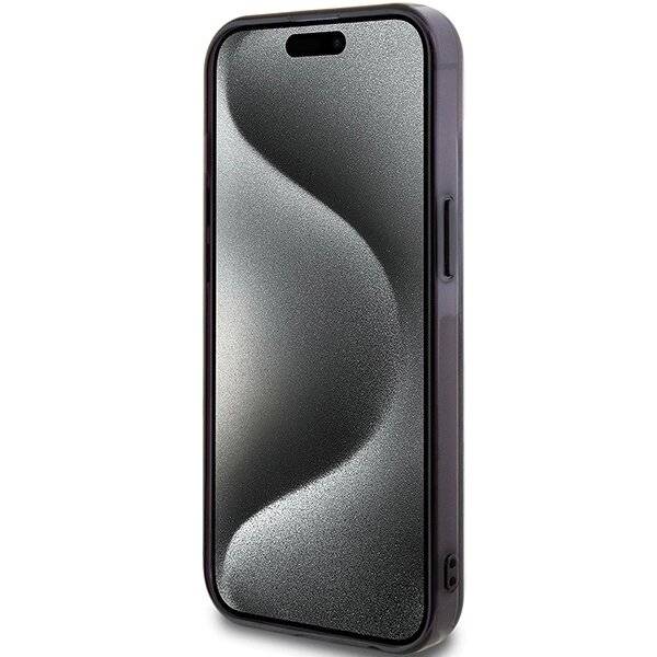 Karl Lagerfeld KLHMP15SHKHNOTK iPhone 15 6,1" transparentes Hardcase IML Karl`s Head MagSafe
