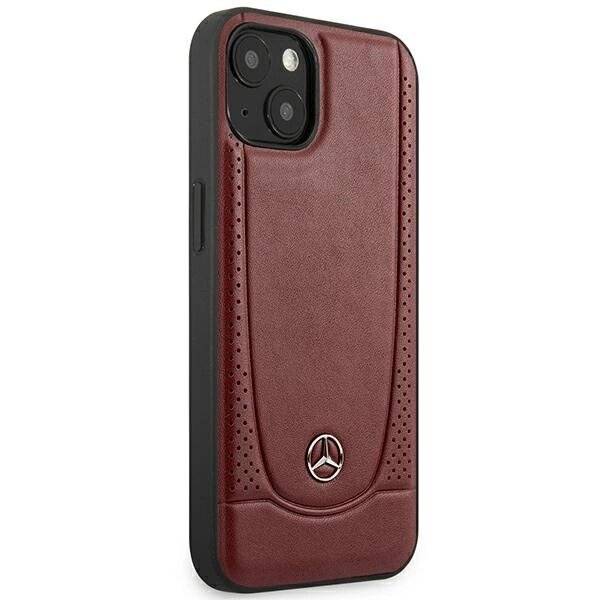 Mercedes MEHCP15SARMRE iPhone 15 6,1″ rot/rotes Hardcase Leder Urban Bengale