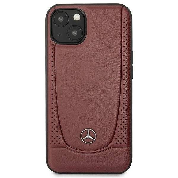 Mercedes MEHCP15SARMRE iPhone 15 6,1″ rot/rotes Hardcase Leder Urban Bengale