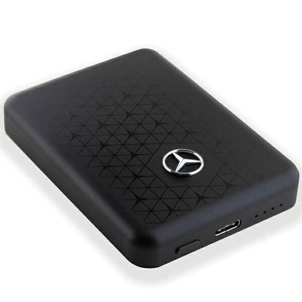 Powerbank Mercedes Stars Pattern MagSafe 5W 3000mAh - schwarz