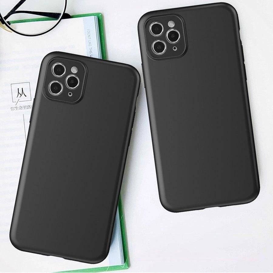 Soft Case Hülle Huawei Mate 50 Pro dünne Silikonhülle schwarz