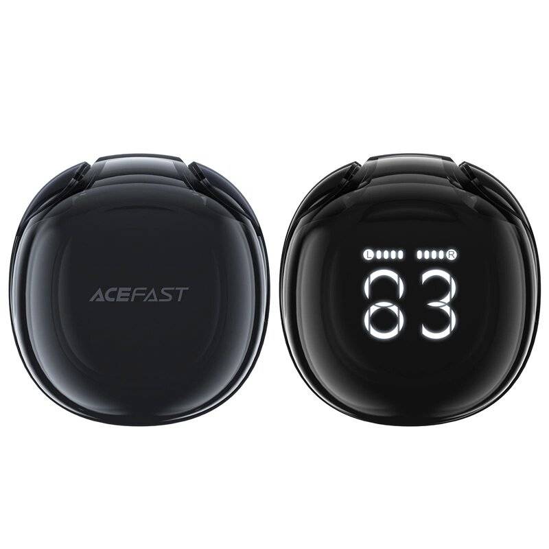 Acefast T9 Bluetooth 5.3 In-Ear-Funkkopfhörer Display – Schwarz