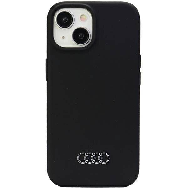 Audi Silikonhülle iPhone 15 - schwarz