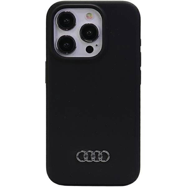 Audi Silikonhülle iPhone 15 Pro – Schwarz
