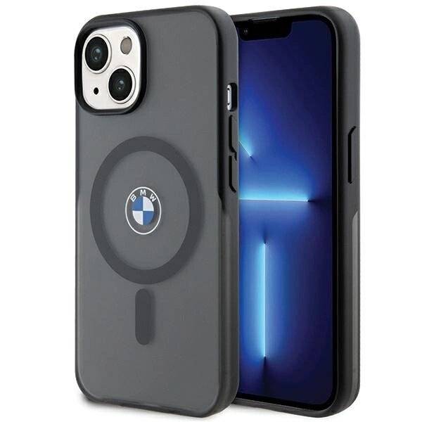 BMW IML Signature MagSafe Hülle iPhone 15 Plus / 14 – schwarz