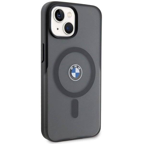 BMW IML Signature MagSafe Hülle iPhone 15 Plus / 14 – schwarz