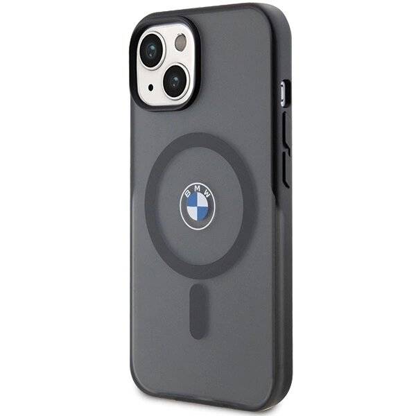 BMW IML Signature MagSafe Hülle iPhone 15 Plus / 14 – schwarz