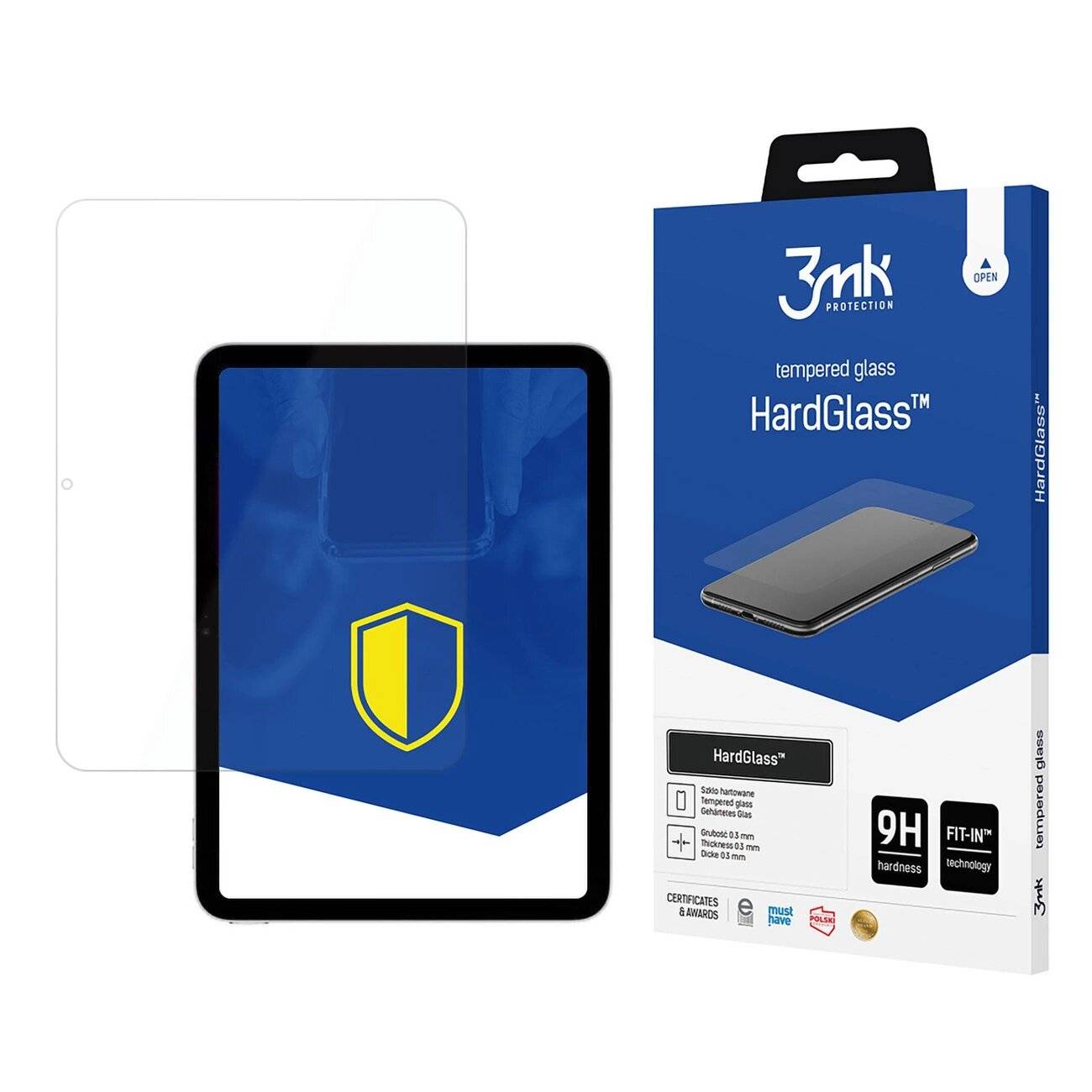 9H 3mk HardGlass™ Glas iPad 10 Gen