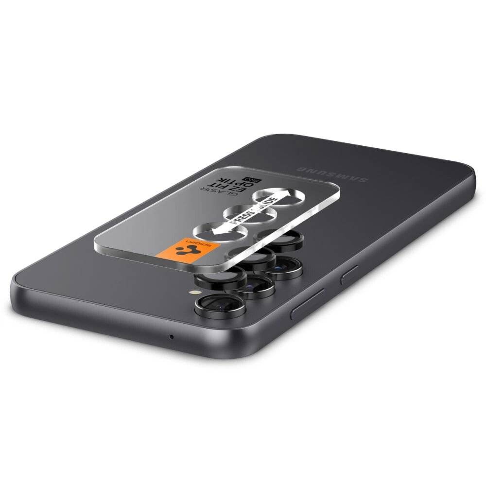 Spigen Glas.tR EZ Fit Optik Kameraschutz Samsung Galaxy S23 FE – Schwarz 2 Stk.