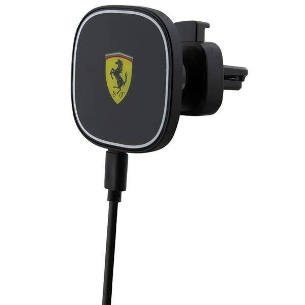 Ferrari schön. Induktion FECHMGLK 15W Gitter schwarz/schwarz 2023 Kollektion MagSafe
