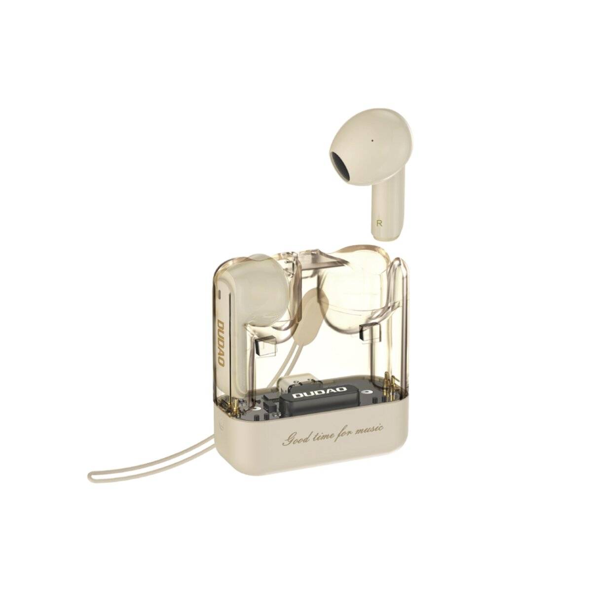 Dudao U18Pro Bluetooth 5.3 TWS kabellose Kopfhörer – Beigev