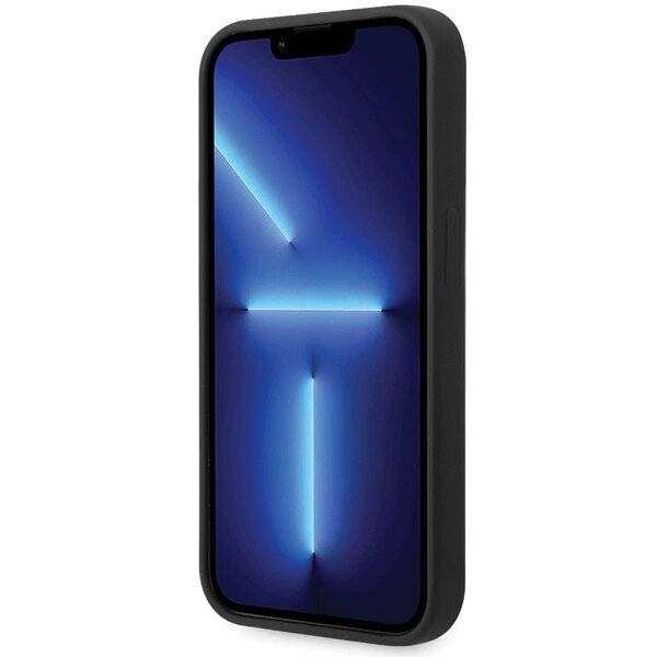 BMW Silikon-Musterhülle iPhone 15 Pro Max – Schwarz