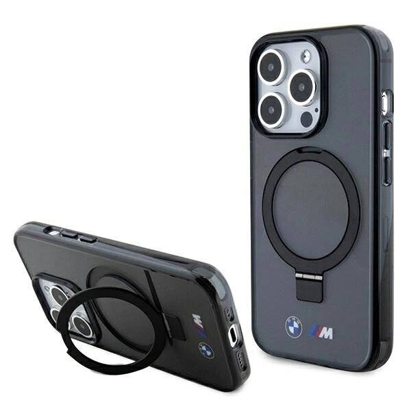 BMW Ring Stand M Collection MagSafe Case iPhone 15 Pro - Schwarz