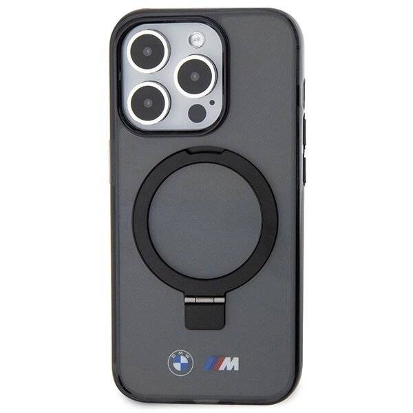 BMW Ring Stand M Collection MagSafe Case iPhone 15 Pro - Schwarz