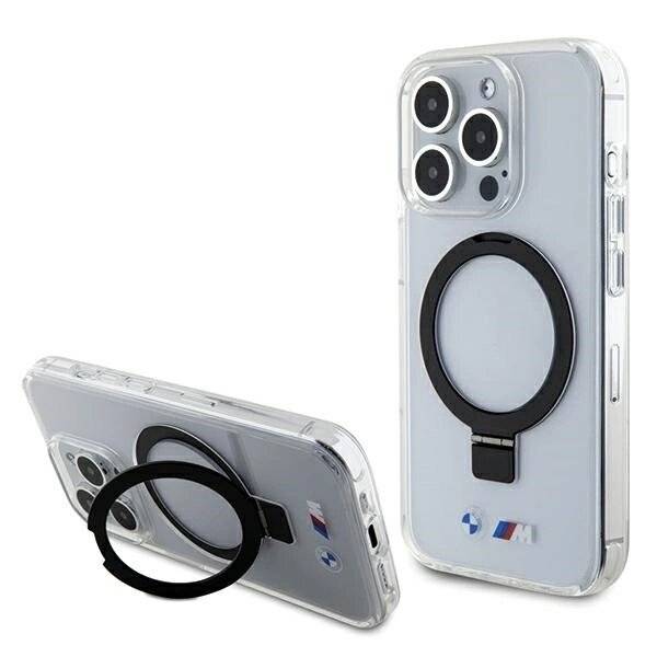 BMW Ring Stand M Collection MagSafe Case iPhone 15 Pro - Transparent