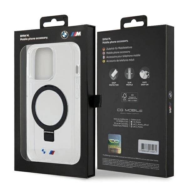BMW Ring Stand M Collection MagSafe Case iPhone 15 Pro - Transparent