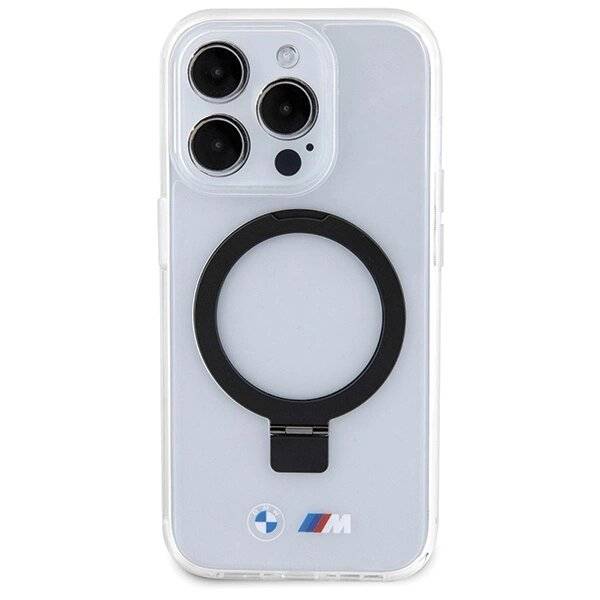BMW Ring Stand M Collection MagSafe Case iPhone 15 Pro - Transparent